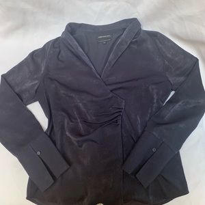 Something Navy blouse